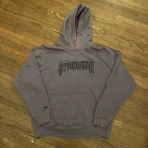 Gymshark Men's Hoodie - Muted Purple